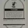 Tyler Herro Hoops 2020 Card #110 Back