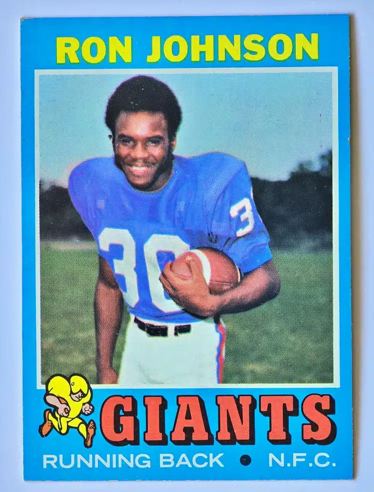 Ron Johnson Topps 1971 Card #51