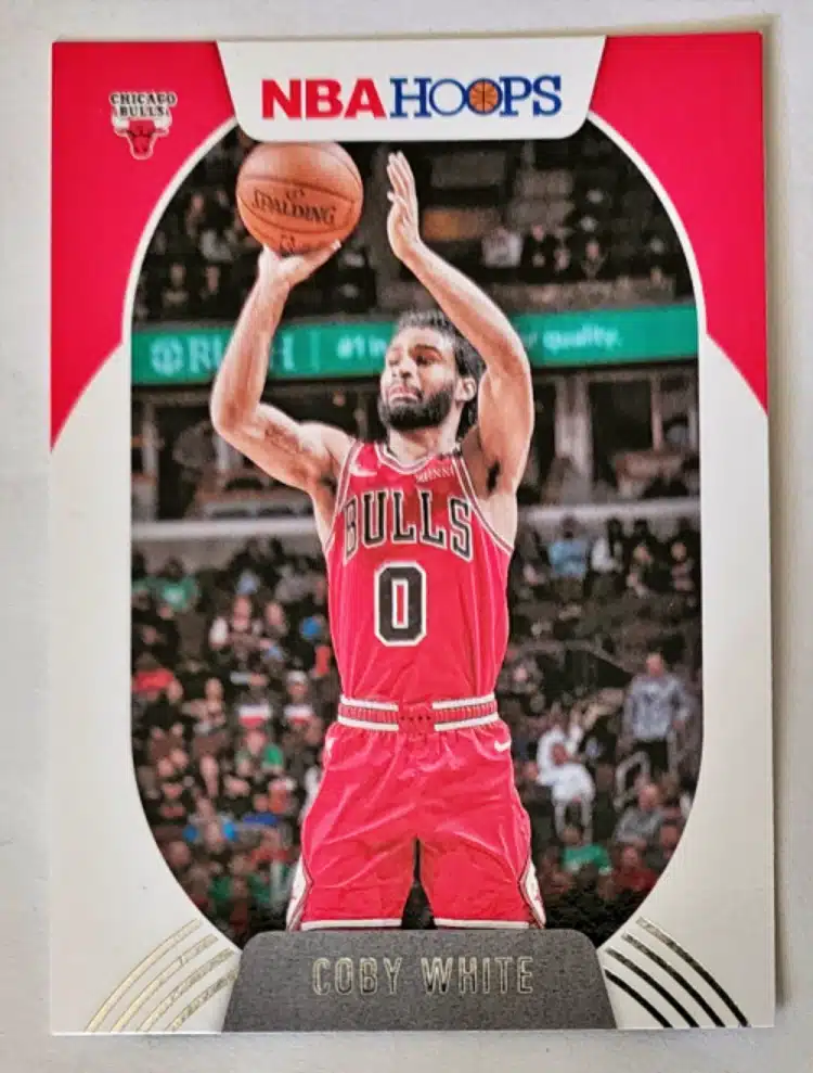 coby-white-panini-2020-30-chicago-bulls Coby White Panini Hoops 2020-21 Card #30