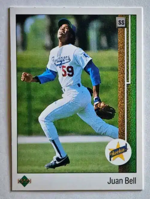 Juan Bell Upper Deck 1989 MLB Card #20