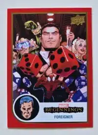 Foreigner Marvel Beginnings 2022 Vol 2 Series 1 Red Card #118
