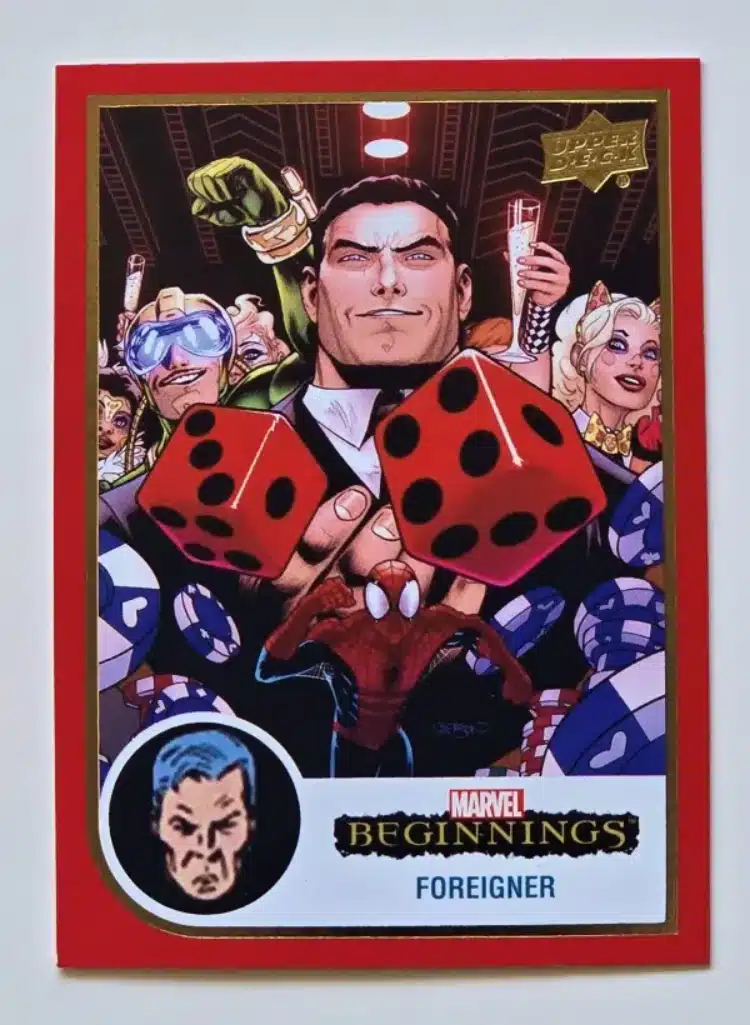 foreigner-marvel-blood-beginnings-upper-deck-2022-118-red-border Foreigner Marvel Beginnings 2022 Vol 2 Series 1 Red Card #118