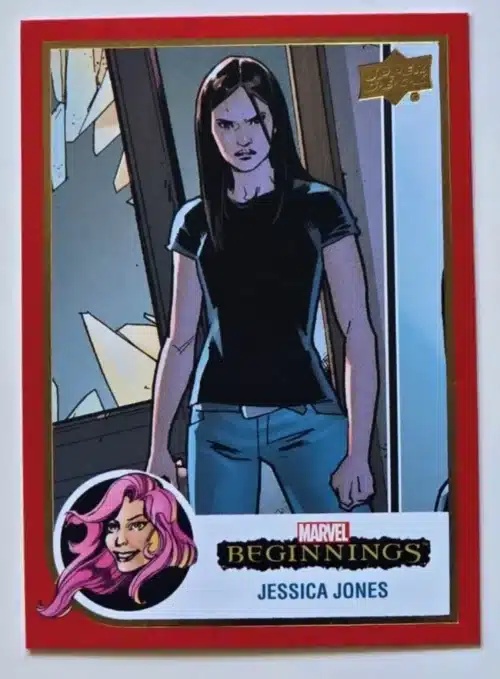 Jessica Jones Marvel Beginnings 2022 Vol 2 Series 1 Red Card #142