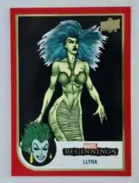 Llyra Marvel Beginnings 2022 Vol 2 Series 1 Red Card #50