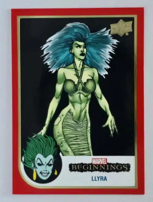 Llyra Marvel Beginnings 2022 Vol 2 Series 1 Red Card #50