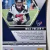 Will Fuller V Panini Mosaic 2020 Card #89 – Houston Texans NFL Trading Card Back