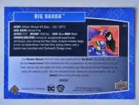 Big Barda Upper Deck 2023-24 #94 DC Comic Card Back
