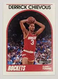 Derrick Chievous Hoops 1989 Card #16