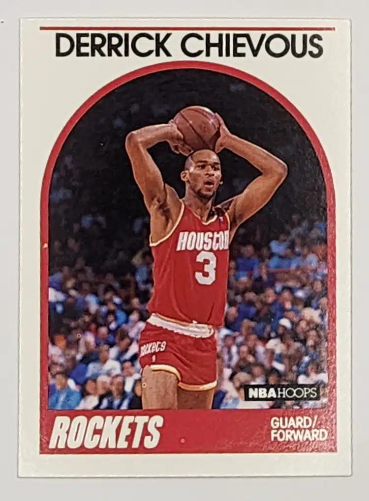 Derrick Chievous Hoops 1989 Card #16