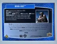Man-Bat Upper Deck 2023-24 #55 DC Comic Card Back