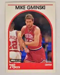 Mike Gminski Hoops 1989 Card #33