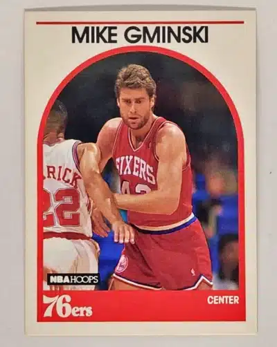 Mike Gminski Hoops 1989 Card #33