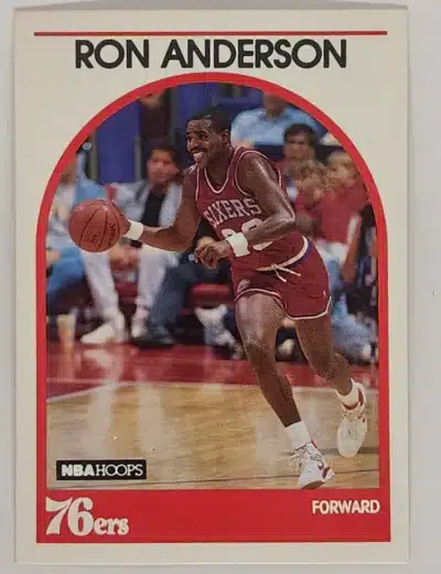 Ron Anderson Hoops 1989 Card #32