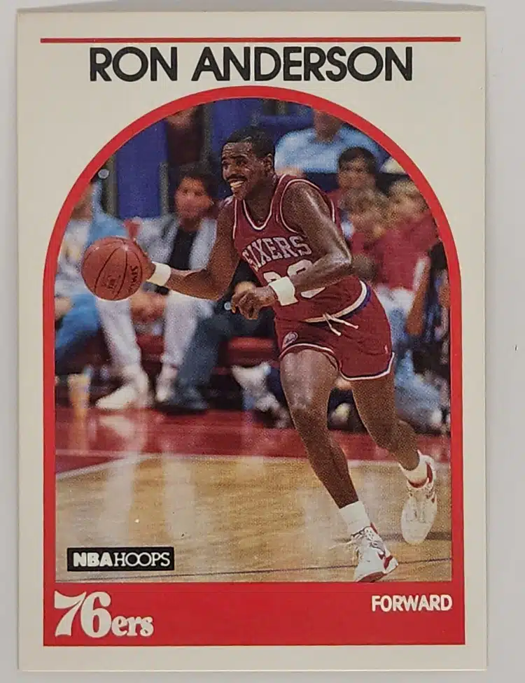 Ron Anderson Hoops 1989 Card #32