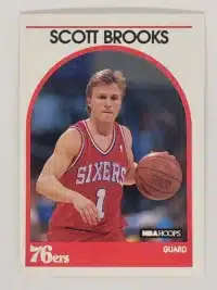Scott Brooks Hoops 1989 Card #34